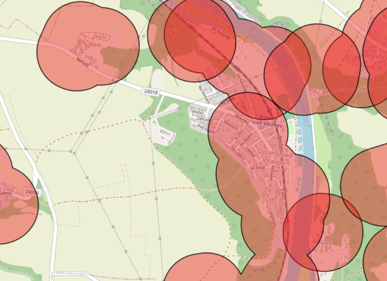 Dolany stred pyrotechnika
