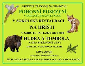 Pohonní posezení 2025